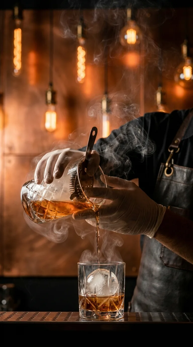 Cocktail menu launch concept — AI-generated